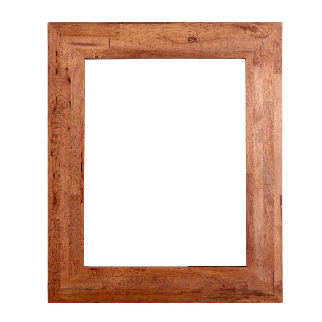 Home Natural Brown Wood Plank Frame