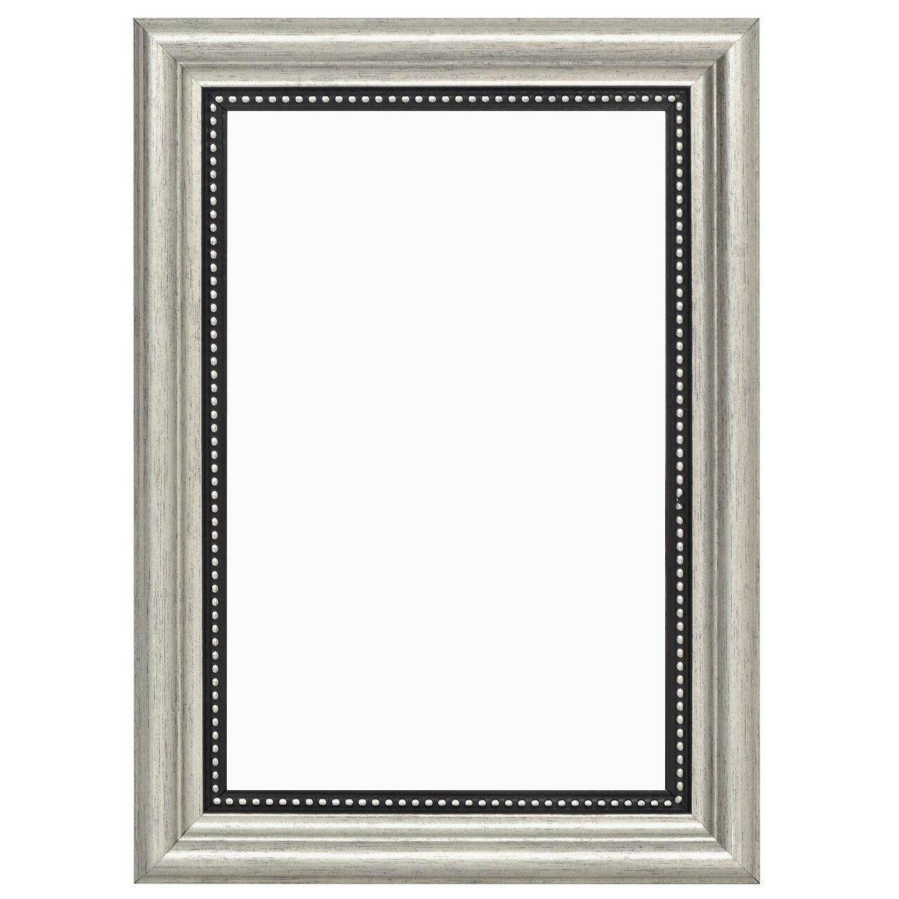Americanflat Vintage Picture Frame with Beaded Accents with Shatter Resistant Glass and Easel Stand