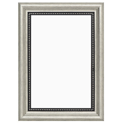 Americanflat Vintage Picture Frame with Beaded Accents with Shatter Resistant Glass and Easel Stand