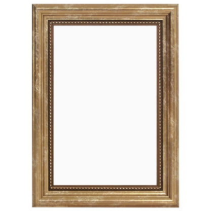 Americanflat Vintage Picture Frame with Beaded Accents with Shatter Resistant Glass and Easel Stand