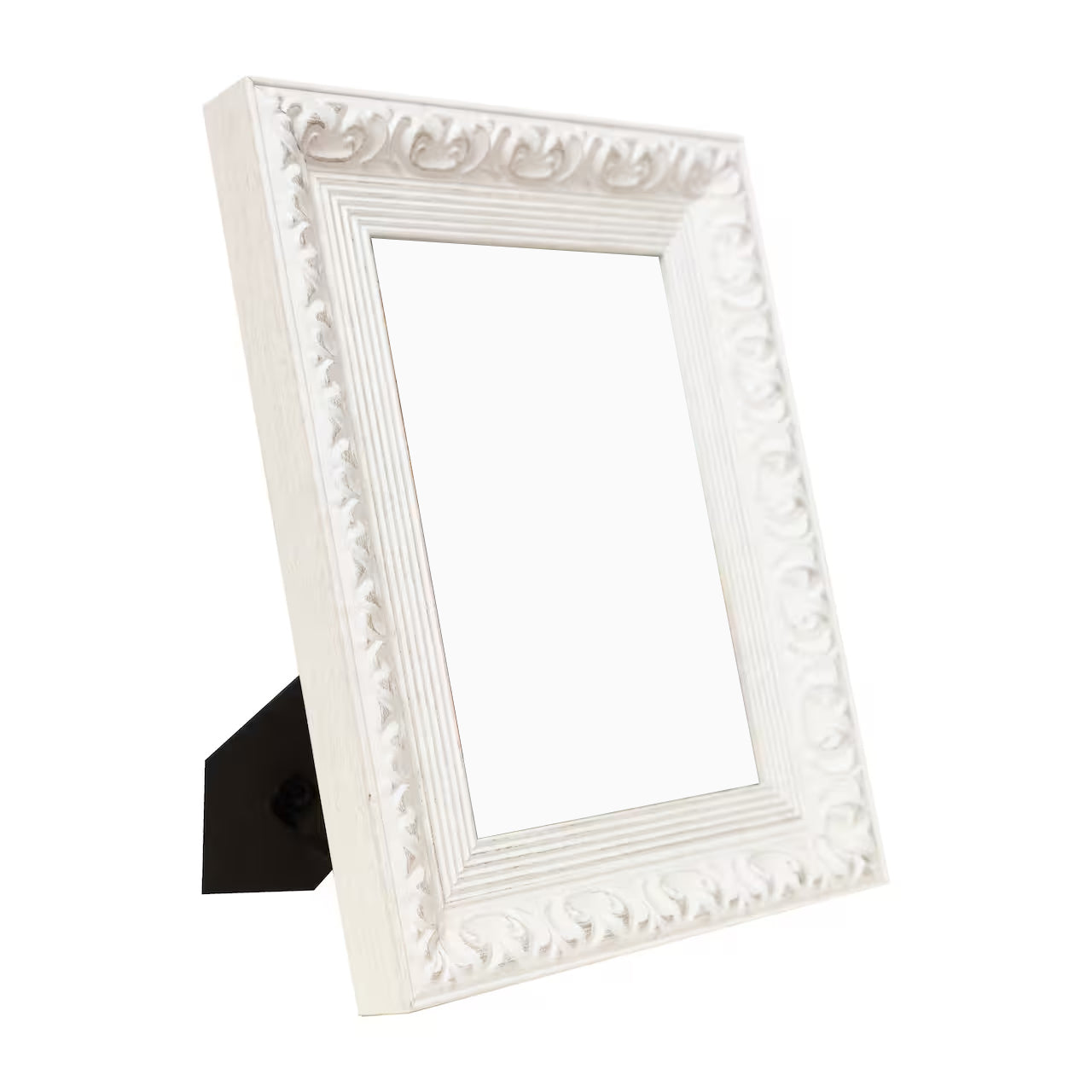Expressions™ 5" x 7" White Ornate Frame