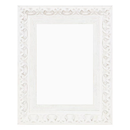 Expressions™ 5" x 7" White Ornate Frame