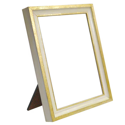 Expressions™ Cream & Gold Leaf Frame