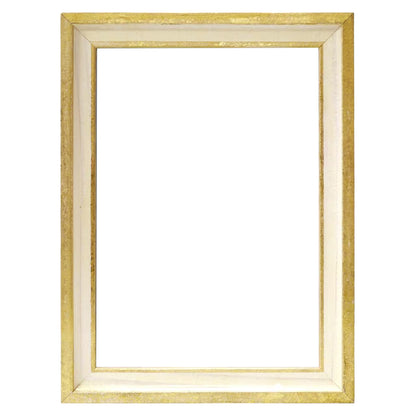 Expressions™ Cream & Gold Leaf Frame