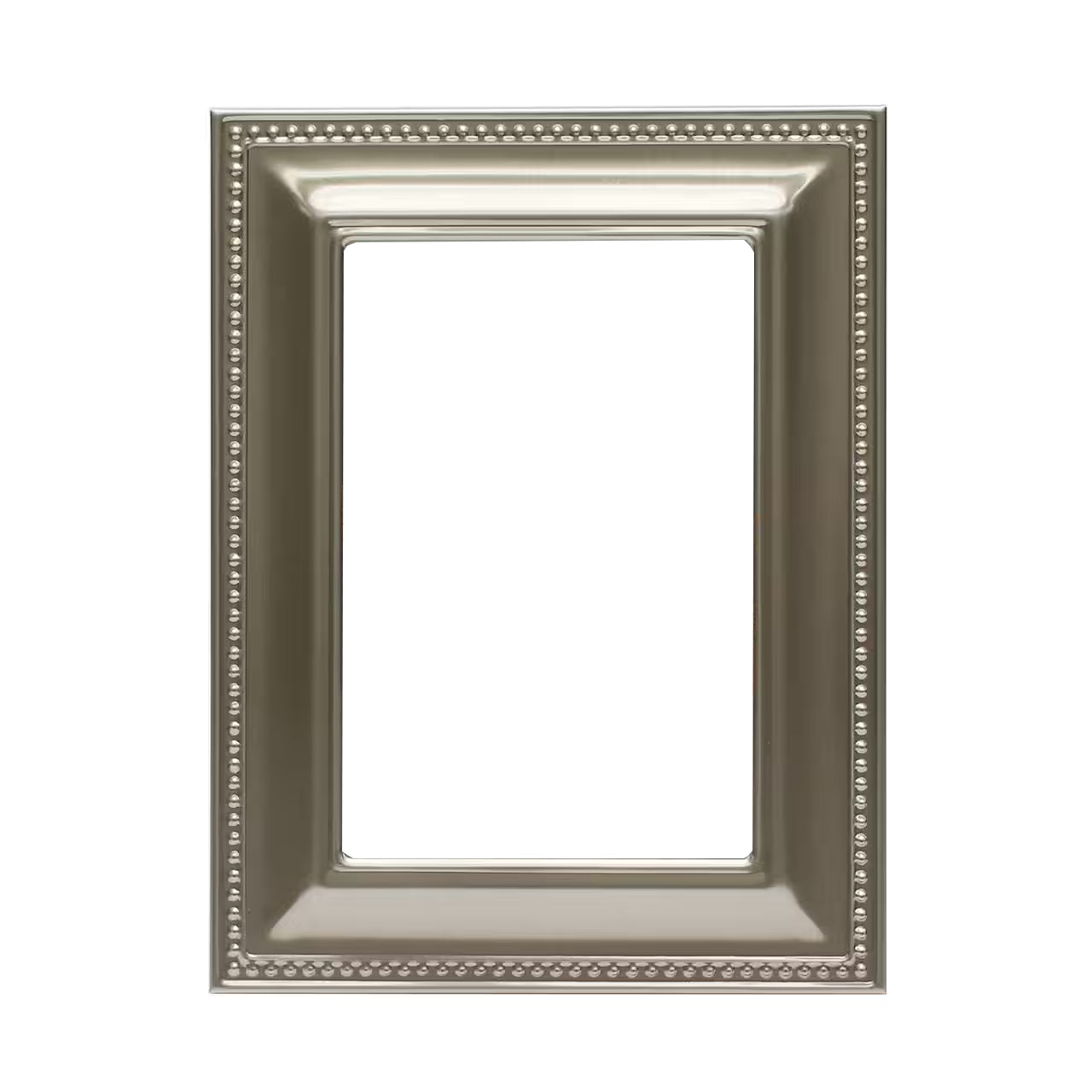 Simply Essentials™ Brushed Silver Beaded Frame