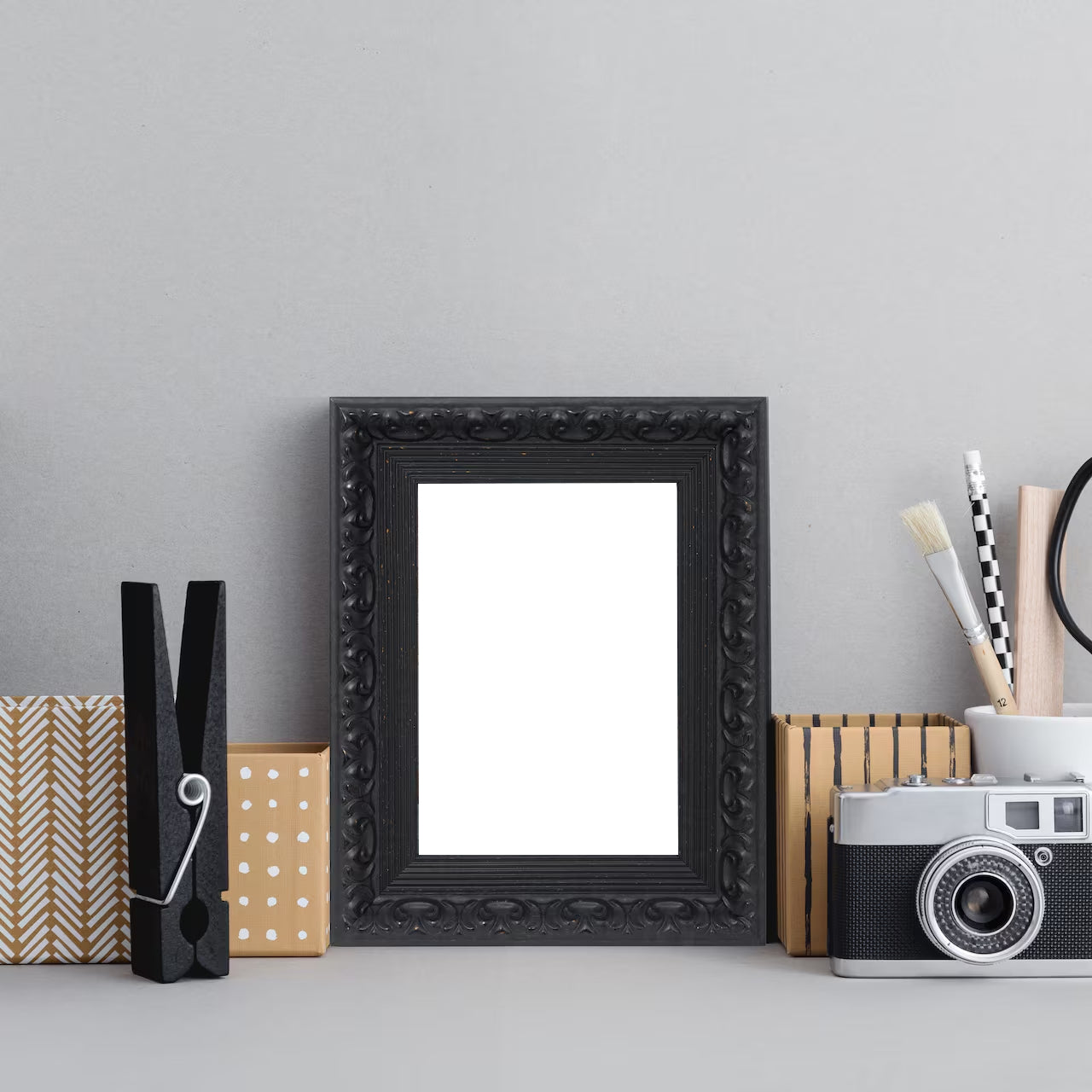 Expressions™ 5" x 7" Charcoal Ornate Frame
