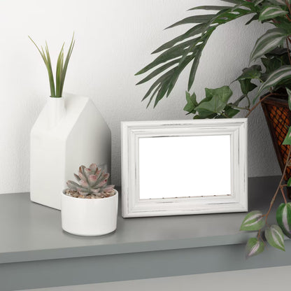 Simply Essentials™ Distressed White Frame