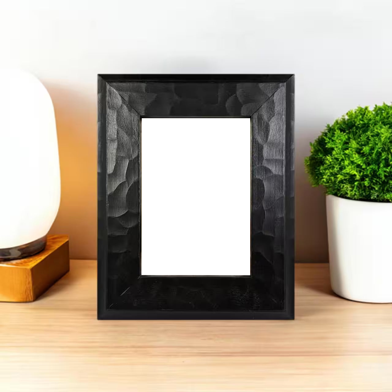 Expressions™ 5" x 7" Black Hammered Frame