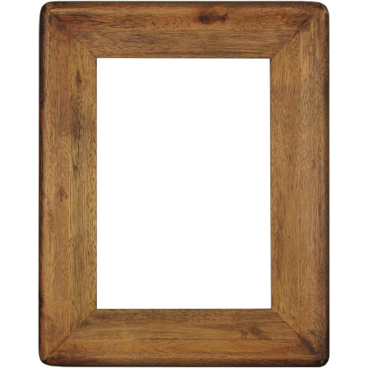 Picture Frame 5x7 Inch,Rustic Wood Photo Frames with Real Glass