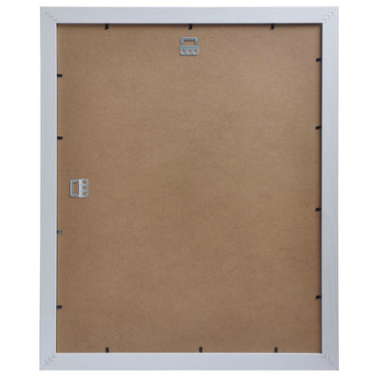White Belmont Frame with Mat