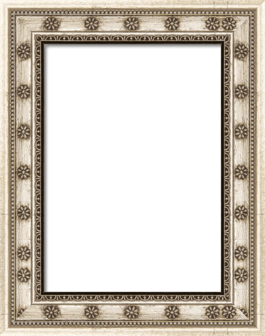 Alice - Glossy, Antiqued Silver