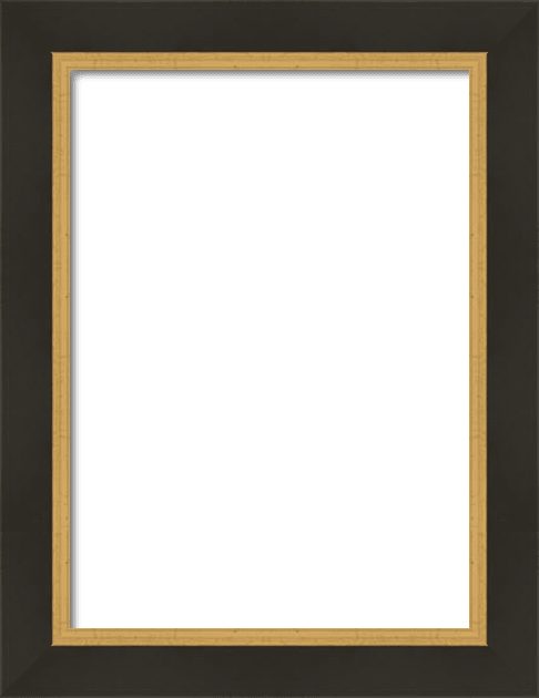 Salwil - Satin Black & Gold