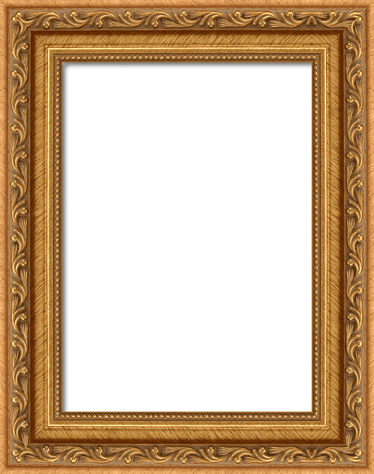 Sparrow - Glossy, Antiqued Gold