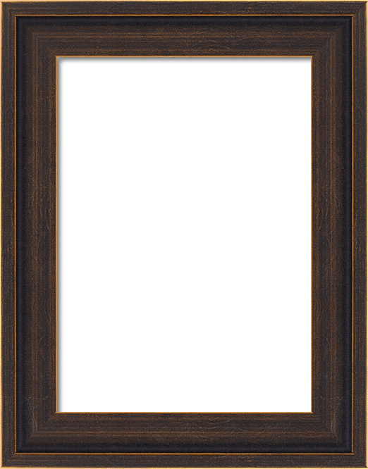 Salwil - Satin, Antiqued Black & Gold